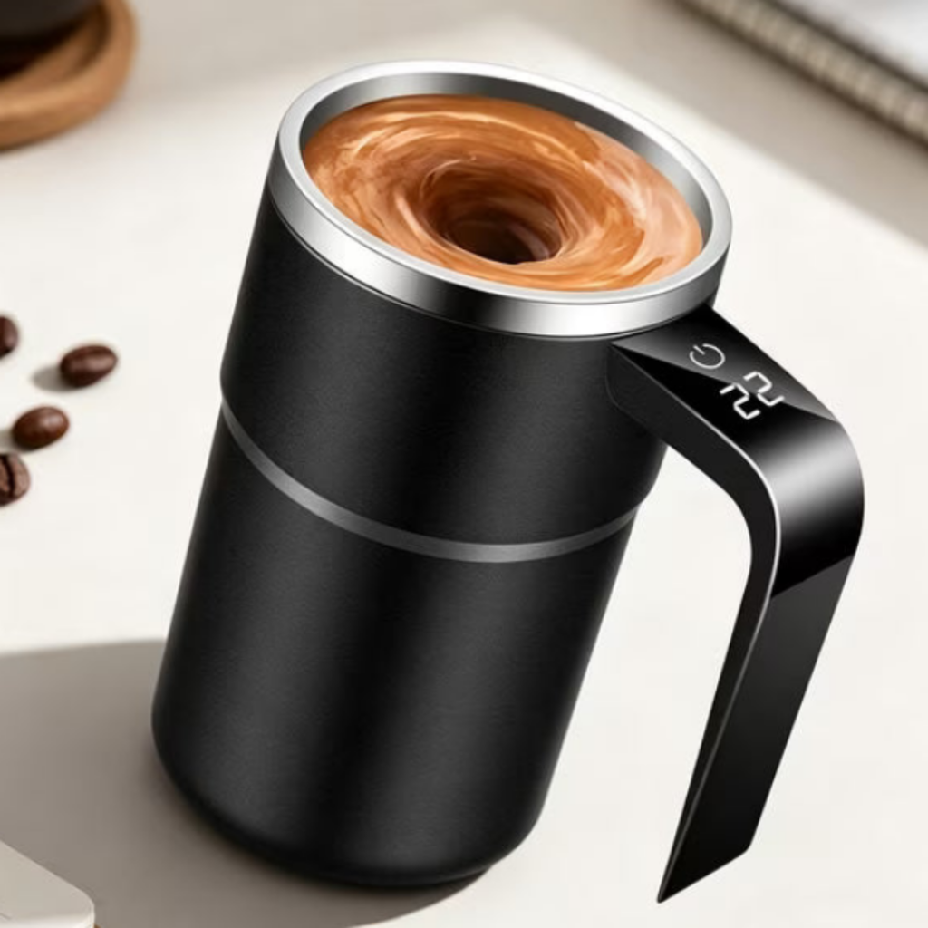Taza auto-mezcladora inteligente/recargable