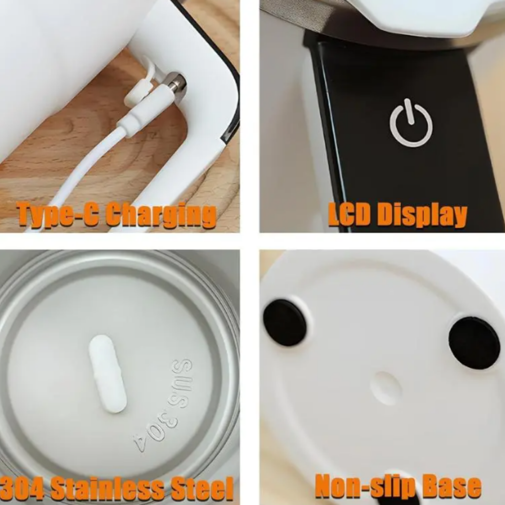 Taza auto-mezcladora inteligente/recargable