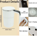 Taza auto-mezcladora inteligente/recargable