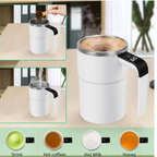 Taza auto-mezcladora inteligente/recargable