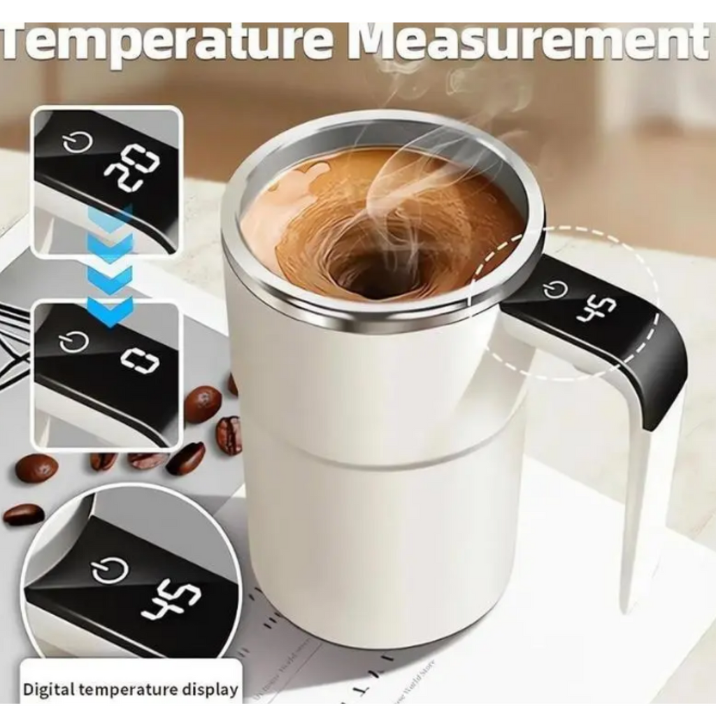 Taza auto-mezcladora inteligente/recargable